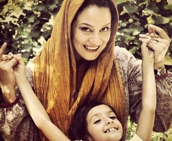 عکس فرزندان شبنم مقدمی