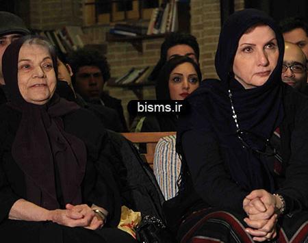 عکس صدیقه کیانفر و همسرش