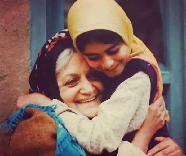 عکس کودکی غزل شاکری در فیلم گلنار