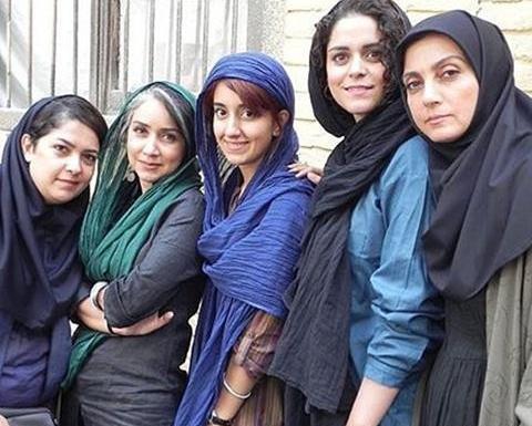 عکس کودکی غزل شاکری در فیلم گلنار