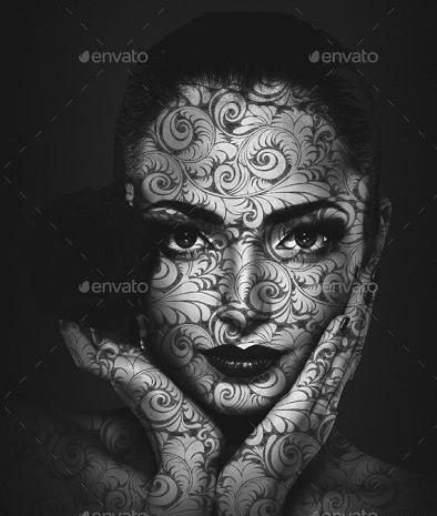 عکس فتوشاپ گل