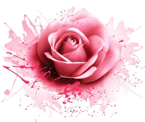 عکس فتوشاپ گل