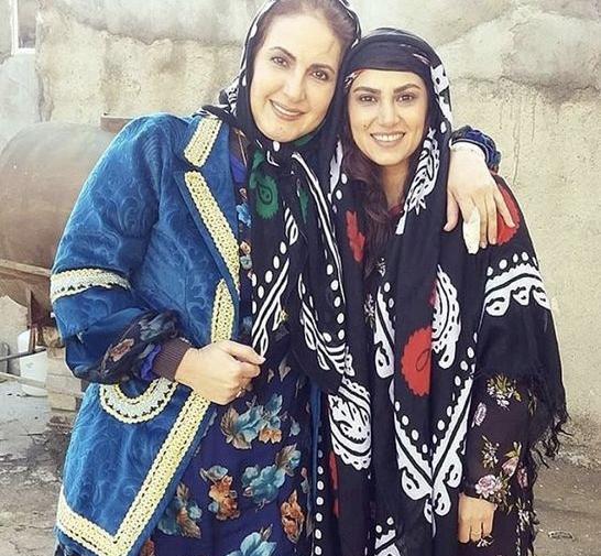 عکسهای فاطمه گودرزی با لباس محلی