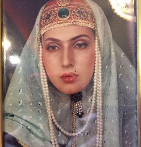 عکسهای فاطمه گودرزی با لباس محلی