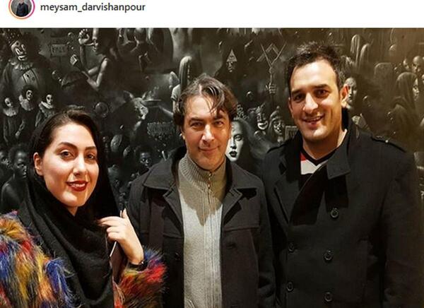 عکس پارسا پیروزفر و دوست دخترش
