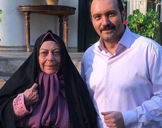 عکس قبر ثریا قاسمی
