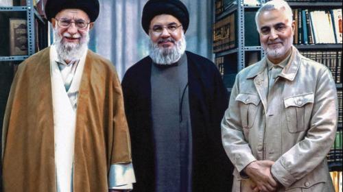 عکس حاج قاسم سلیمانی با لبخند