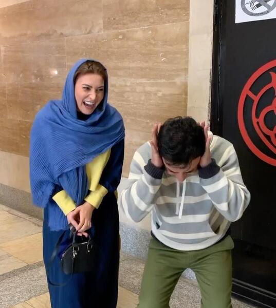 عکس فریبا نادری در سریال بچه محل