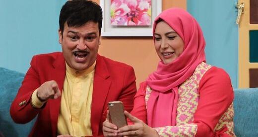 عکس فریبا نادری در سریال بچه محل
