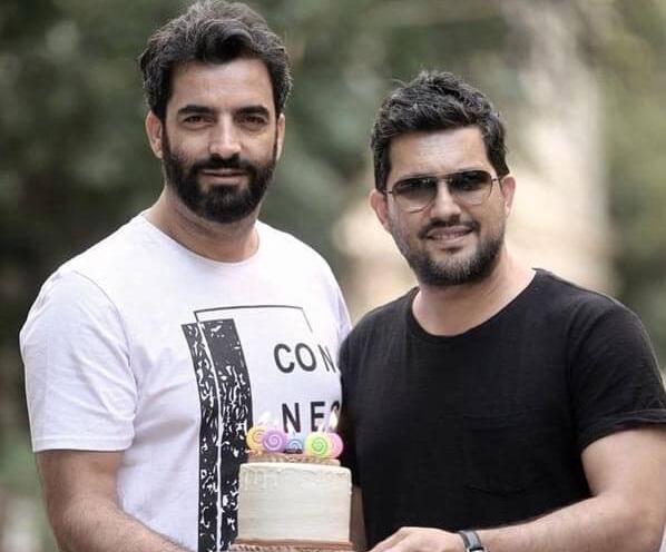 عکس حامد بهداد با عینک