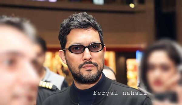 عکس حامد بهداد با عینک