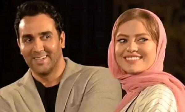 عکس پوریا پورسرخ با فرزندش