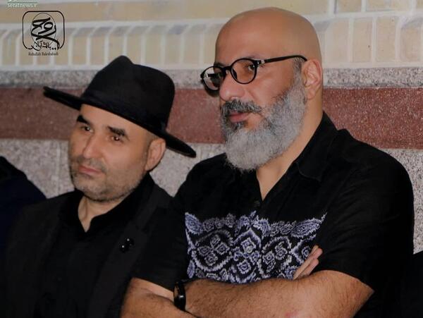 عکس پدر و مادر امیر حسین رستمی