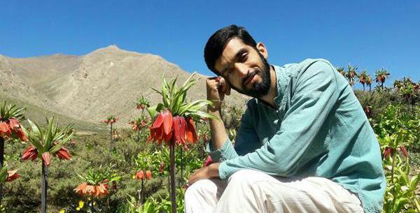 عکس ایستاده شهید حججی