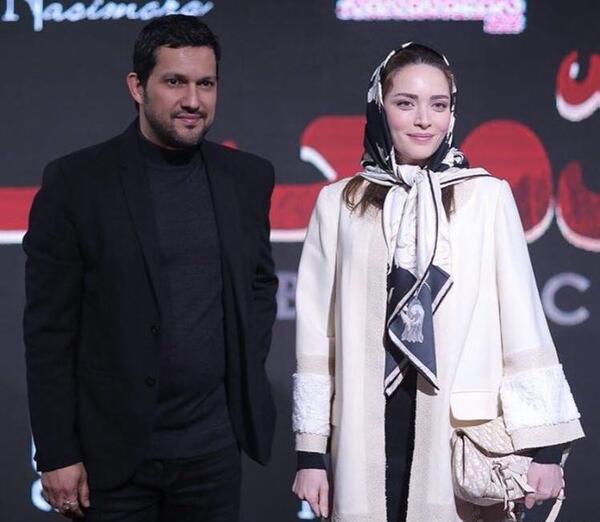 عکس حامد بهداد و همسرش
