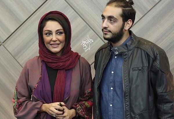 عکس شقایق فراهانی و پسرش