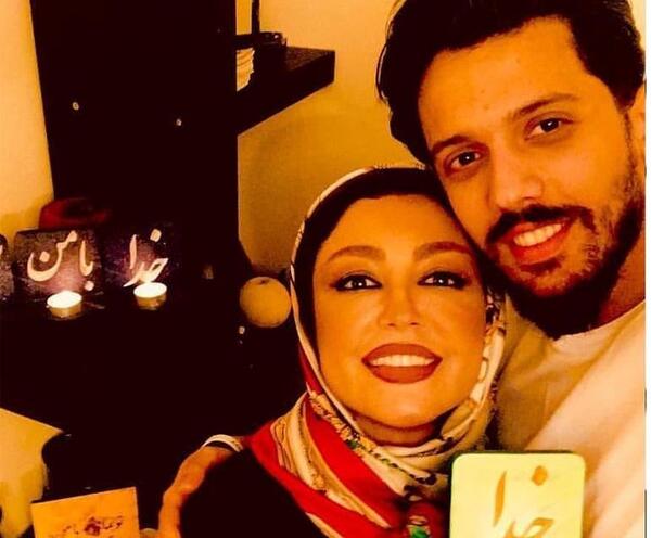 عکس شقایق فراهانی و پسرش