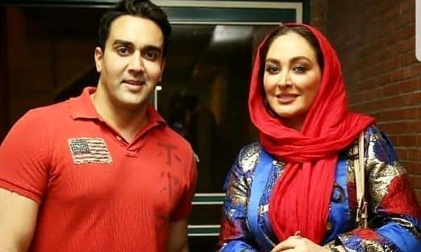 عکس الهام حمیدی و پوریا پورسرخ
