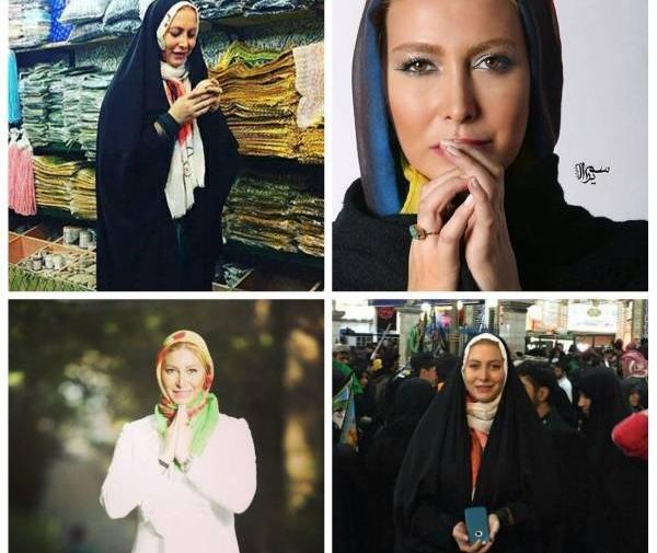 عکسهای فریبا نادری در کربلا