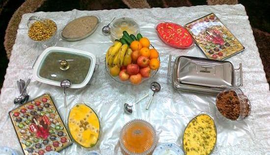 عکس سفره عید قربان