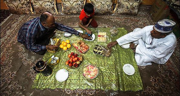 عکس سفره عید قربان