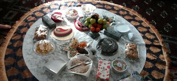 عکس سفره عید قربان