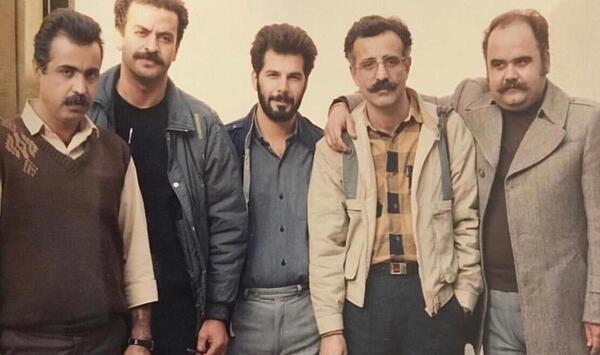 عکس قدیمی از اکبر عبدی