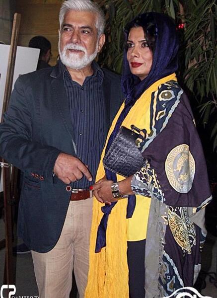 عکس عاطفه رضوی و شوهرش