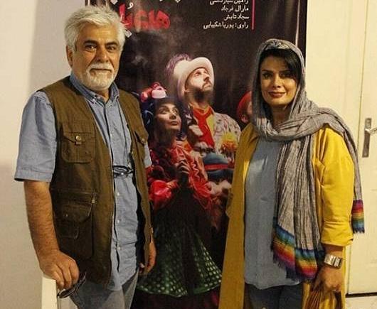 عکس عاطفه رضوی و شوهرش