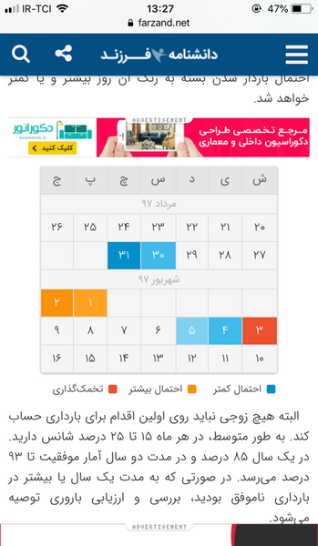 عکس ماشین حساب بارداری