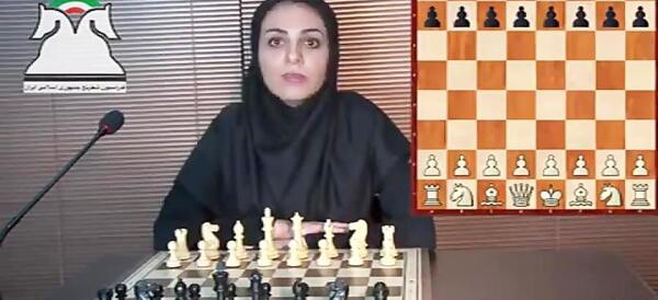 عکس حرکت فیل در شطرنج