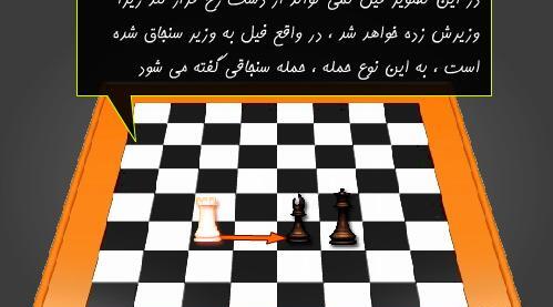 عکس حرکت فیل در شطرنج
