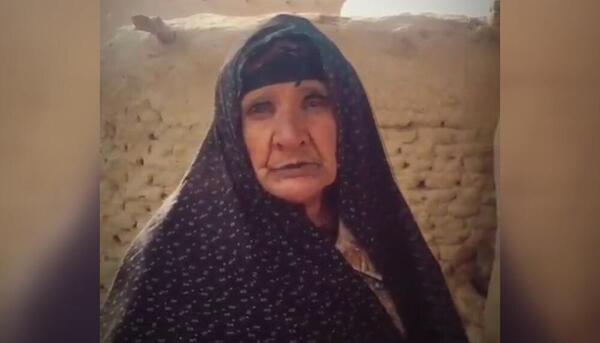 عکس گریه دختر سیستانی