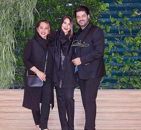 عکس همسر پژمان بازغی مستانه مهاجر