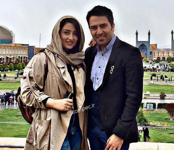 عکس الهام حمیدی و همسر واقعی اش