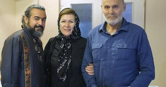 عکس جمشید هاشم پور با همسرش