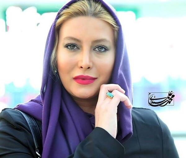 عکس فریبا نادری با چادر