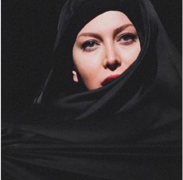 عکس فریبا نادری با چادر