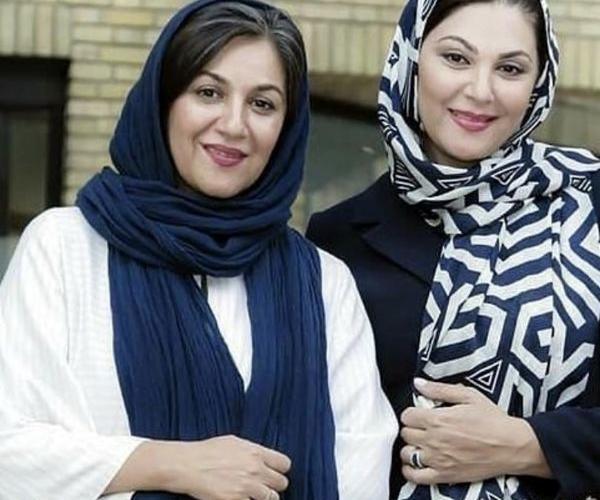 عکس ستاره اسکندری و خواهرش