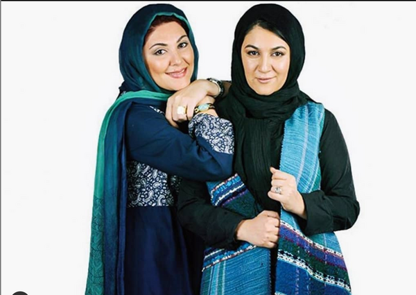 عکس ستاره اسکندری و خواهرش