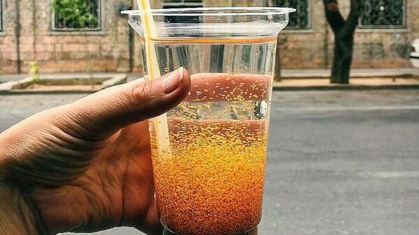 عکس خاکشیر شربت