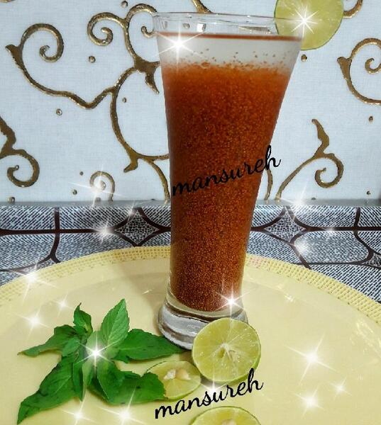 عکس خاکشیر شربت