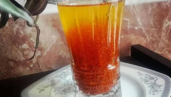 عکس خاکشیر شربت