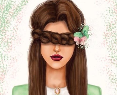 عکس نقاشی دخترونه فانتزی جدید