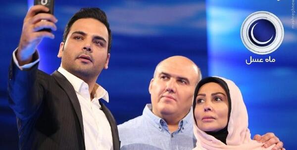 عکس پرستو صالحی در ماه عسل