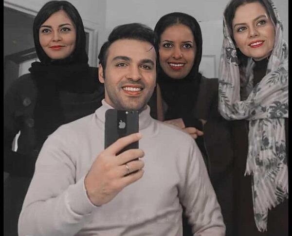 عکس سامان صفاری در سریال روزهای آبی