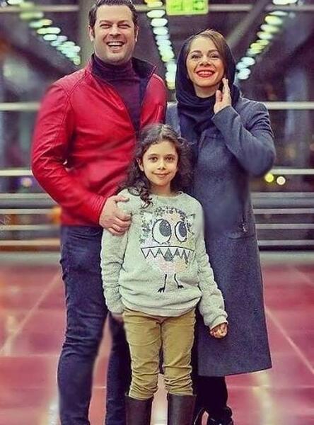 عکس عاشقانه پژمان بازغی و همسرش