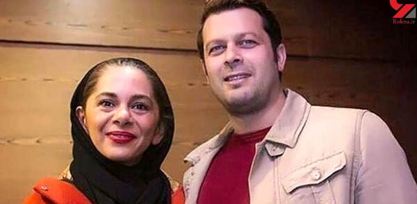 عکس عاشقانه پژمان بازغی و همسرش
