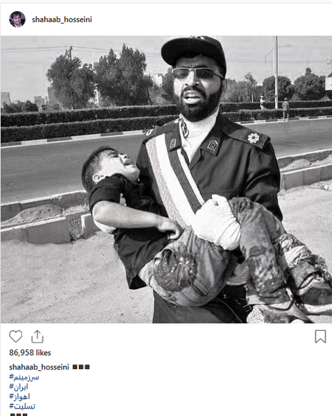 عکس شهاب حسینی با کلاه