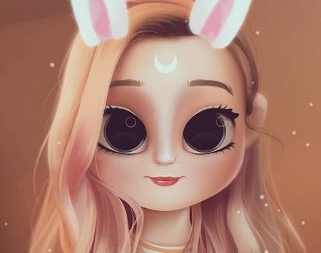 عکس عروسک دختر زیبا برای پروفایل
